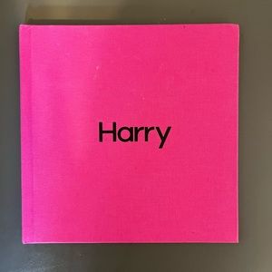 USED Harry Styles pink photo book. Original Merchandise purchased from tour.